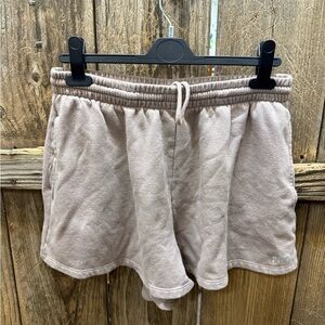 PINK Victoria's Secret Tan Athletic Shorts